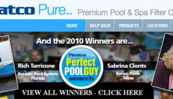 Winnner of the 2010 Pleatco "Perfect Pool Guy of North America"